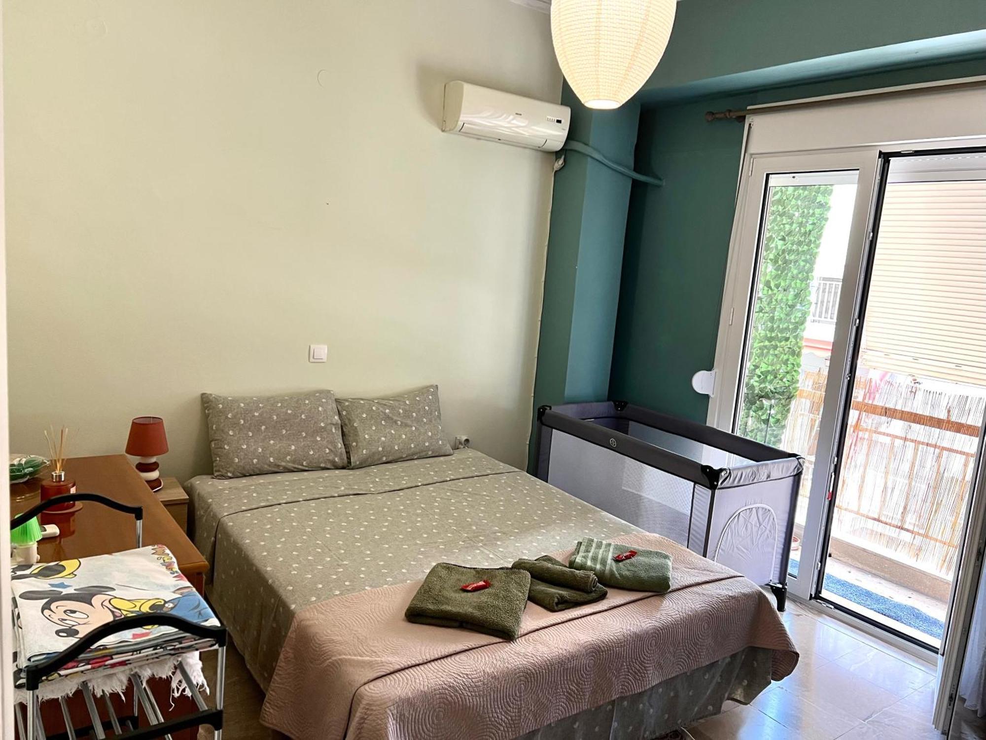 Cozy & Bright Home 50M From Subway -Agios Antonios Афины Экстерьер фото